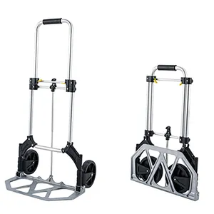 Chariot pliable en Aluminium avec 2 roues, chariot à main Portable, de 2 roues, 60kg, livraison gratuite