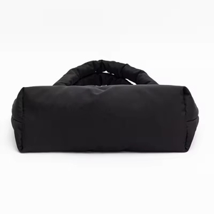 Custom logo <b>Medium</b> Padded Puffy Shoulder Bag Lightweight Padding Puffer Tote Bag - Product Image 6