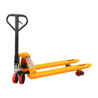 Chariots à palettes hydrauliques manuels d'une capacité de charge de 2 tonnes, outils de manutention avec outils de levage pour l'agriculture, les restaurants et la construction