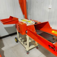 Broyeur à paille diesel JinXiu durable, hacheuse à foin, équipement de coupe d'aliments pour animaux résistant à l'usure pour la ferme