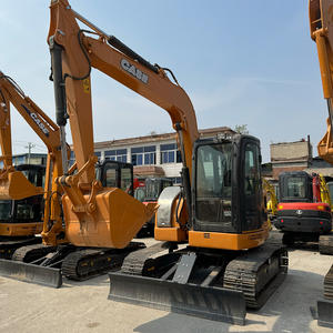 Mini-excavatrice sur chenilles CASE 75SR, système hydraulique stable, faible taux de défaillance, travaux d'aménagement paysager et d'ingénierie municipale - Product Image 4