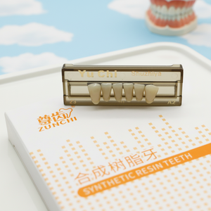 Dientes de Resina Acrílica Compuesta <span class=keywords><strong>Dental</strong></span> de Fábrica, Dientes Anteriores Inferiores 6*1/16, Dientes de Resina de Polímero Sintético para Prótesis Removibles - Product Image 3