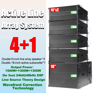 Système de sonorisation Line Array professionnel double 10 pouces GLS20 700W actif/passif pour concerts, scènes et événements DJ - Product Image 3