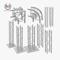 Totem en aluminium de tour de botte de LED de tête mobile réglable pour l'éclairage de DJ et la présentation d'étape avec le triangle et les modèles carrés