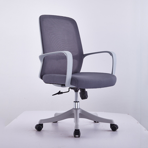 High White Adjustable Office Chair Grey Footrest Unique Brown Fabric Chaise De <b>Bureau</b> Wholesale Sillas De Oficina Computer <b>Desk</b> - Product Image 6