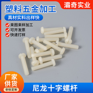 <b>Nylon</b> Phillips Head <b>Screws</b> Round Head Insulated Plastic Rods For Plastic Parts - Product Image 4