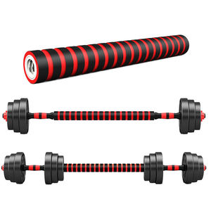 Barbel pipa baja + PVC multifungsi, barbel dapat diatur dan angkat beban - Product Image 1