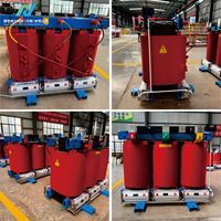 Transformateur triphasé monophasé de type sec, boîtier en bois TSTY SC(B)13, toroïdal, cuivre/aluminium, 10,5/0,4 kV, 480 V, 2000 kVA, 50/60 Hz