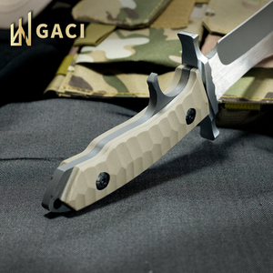 Coltello da Campeggio <span class=keywords><strong>MK9</strong></span> in Acciaio Inossidabile con Manico in G10, Personalizzabile, Supporto OEM - Product Image 6