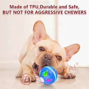 Jouets pour chats et chiens, balles automatiques à roulement, rechargeables par USB, jouets interactifs intelligents pour animaux de compagnie, balles amusantes, cadeau pour chatons et chiots - Product Image 2