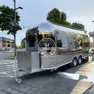 2025 remorque mobile de nourriture de pizza de camion de nourriture d'OEM rapide avec le camion de nourriture entièrement équipé de restauration de cuisine complète - Product Image 5
