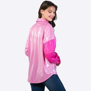 Loose High Quality <strong>Plus</strong> <strong>Size</strong> Manufacturer Wholesale Casual Custom Vintage Functional Outdoor Elegant Sort Blouses <strong>Top</strong> Clothing B - Product Image 5