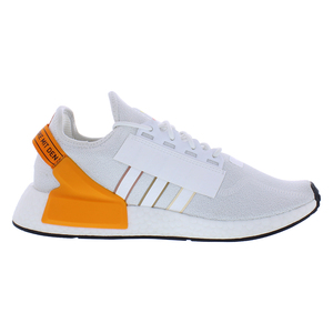 รองเท้าผู้ชาย Adidas NMD R1 V2 ไซส์ 9.5 สี: ขาว/ส้ม - Product Image 2