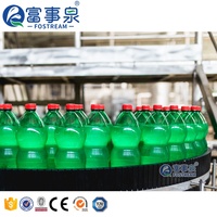 Machine de remplissage et d'embouteillage pour boissons gazeuses, sodas, eaux pétillantes et boissons énergisantes de petite taille