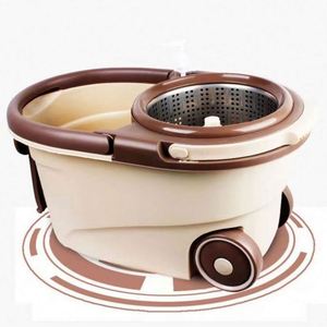 Household <b>Floor</b> Cleaning Stainless Steel Adjustable Extendable Handle 360 Rotating <b>Mop</b> and 15L Bucket with Self-Wringer Set - Product Image 3