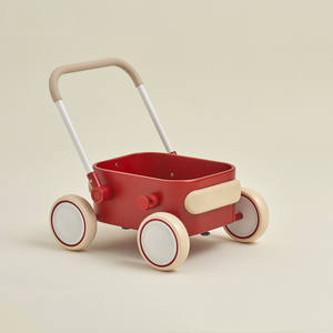 Poussette en <span class=keywords><strong>bois</strong></span> anti-renversement, marchette pour enfants/vente en gros, jouet pour enfants, <span class=keywords><strong>scooter</strong></span> à main, cadeau de premier anniversaire pour bébé - Product Image 2