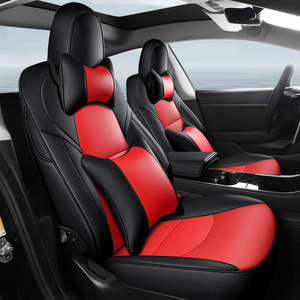 Accesorios Interiores para Automóviles, <span class=keywords><strong>Funda</strong></span> <span class=keywords><strong>Protectora</strong></span> de Cuero para Asientos de <span class=keywords><strong>Coche</strong></span>, <span class=keywords><strong>Funda</strong></span> de <span class=keywords><strong>Asiento</strong></span> de <span class=keywords><strong>Coche</strong></span> de Lujo para Todas las Estaciones - Product Image 3