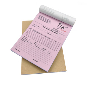 Carnet de commandes et de reçus de caisse avec 50 pages intérieures autocopiantes en 2 feuillets, blanches et <span class=keywords><strong>jaune</strong></span> canari - Product Image 1