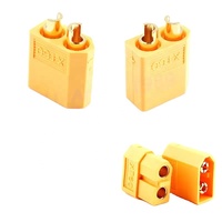 1 paire de connecteurs XT60, connecteurs mâles et femelles XT-60, fiches pour batterie Lipo RC