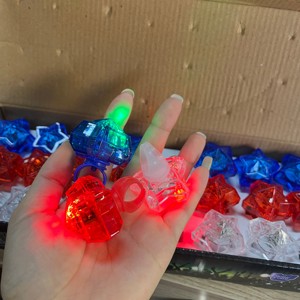 <span class=keywords><strong>Accessori</strong></span> e Decorazioni Patriottiche <span class=keywords><strong>per</strong></span> il Memorial Day, Giocattoli <span class=keywords><strong>per</strong></span> Bambini, Articoli <span class=keywords><strong>per</strong></span> <span class=keywords><strong>Feste</strong></span> del 4 Luglio, Anello Luminoso a LED - Product Image 5