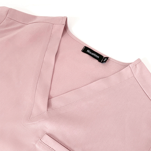 2025 À La Mode Personnalisé Travail Stretch Infirmière Ensembles Private Label Soins Infirmiers Médicaux Scrubs Uniformes - Product Image 5