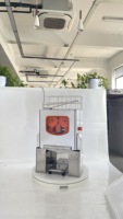 Commerciële sinaasappelpersmachine, automatische elektrische machine voor vers sinaasappelsap voor winkels en supermarkten