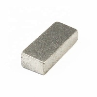 Segment de scie à ruban diamanté revêtu de Ti (20x5.5/4.5x10) pour la découpe de blocs de marbre au Pakistan, lame de scie en carbure JDK