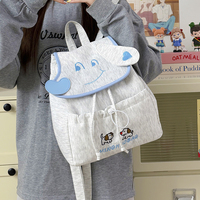 Mochilas Escolares de Moda Impermeables con Dibujos Animados Únicos, Cierre de Cremallera Antirrobo, Bolsa Casual para Niñas