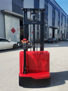 Alta Qualidade Totalmente Alimentado Drive Empilhador De Paletes Elétrico 1 Ton 1.5 Ton 1.6-6 Meter Walkie Levantamento para Armazéns - Product Image 3