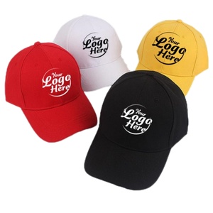 OEM Summer Essential Casual Baseball <b>Hat</b> Sporty Sun Protection with Multi-Color Advertise <b>Flat</b> Front <b>Cap</b> Pure Color Customizable - Product Image 1