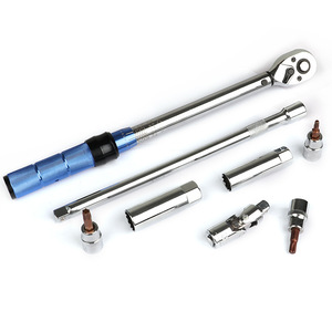 DZT Adjustable <b>Torque</b> Wrench 3/8 In Chrome Plated CR-V Steel Automotive Repair Tool With Ratchet Mechanism - Product Image 2