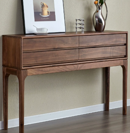 Solid Wood Living Room Storage Cabinet