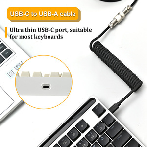 Cavo USB da A a Tipo C per Tastiera Meccanica da Gaming, Cavo a Doppia Guaina con Cavo di Alimentazione Aviator GX16 Staccabile - Product Image 6