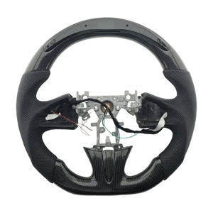 Volante de Cuero Perforado de Fibra de Carbono Nuevo para Infiniti Q50 - Product Image 1