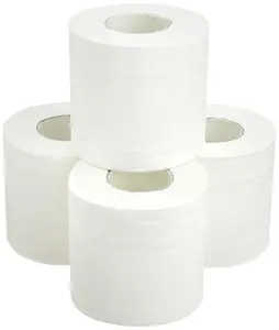 wholesale septic safe virgin wood bamboo recycled pulp Super soft and absorbent toilet tissue paper roll for bathroom