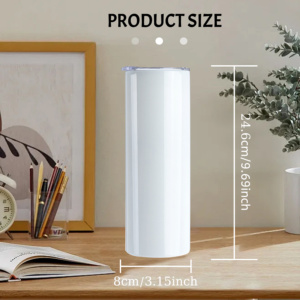 Gobelet en acier inoxydable isolé sous vide à double paroi de 20oz tasses à café de <span class=keywords><strong>sublimation</strong></span> en gros pour les cuisines de cadeaux de fête - Product Image 5