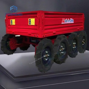 L'Ultimo Veicolo Idraulico Agricolo Fuoristrada a 8 Ruote per il Trasporto e la Distribuzione di Carico in Vigneti - Product Image 3