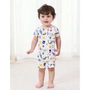 Pijama de Bambú para Bebé, Manga Corta, Unisex, 0-24 Meses, Tejido Suave - Product Image 3