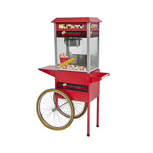 Máquina Industrial para hacer palomitas de maíz de dos usos, máquina para hacer palomitas de maíz con estructura fuerte, precio con calentador de alimentos, automática - Product Image 3