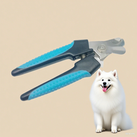 Coupe-ongles durable en acier inoxydable pour chien et chat avec logo personnalisé Tondeuse à ongles TPU pour animaux de compagnie