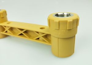 DN25*(<span class=keywords><strong>1</strong></span>/<span class=keywords><strong>2</strong></span>) PPR Dubbele Vrouwelijke Koppeling Hoge Druk Warm/Koud Water Sanitairfitting - Product Image 3