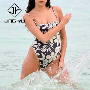 Maillots de bain en gros, vêtements de plage, maillot de bain imprimé bohème, maillot de bain réversible personnalisé en polyester, une pièce - Product Image 5