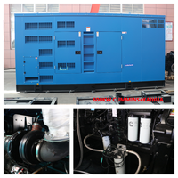 Groupe électrogène diesel silencieux/ouvert Cummins KTA38-G2 600 kW 750 kVA avec ATS monophasé/triphasé pour solutions d'alimentation d'usine et d'hôpital