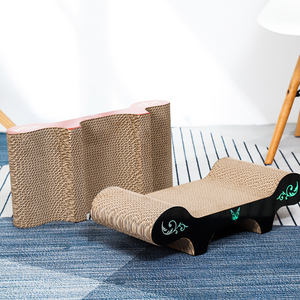 Großhandel Custom <span class=keywords><strong>Cat</strong></span> <span class=keywords><strong>Scratch</strong></span> <span class=keywords><strong>Lounge</strong></span> Langlebiges Wellbett für Katzen - Product Image 6