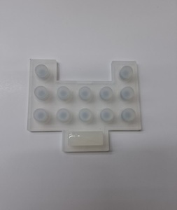 Clavier en silicone translucide personnalisé, télécommande, bouton étanche, panneau de commande, pavé tactile - Product Image 1