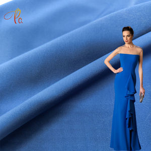 Tissu satiné extensible tissé 100 % polyester <span class=keywords><strong>de</strong></span> haute qualité, personnalisable, <span class=keywords><strong>pour</strong></span> vêtements <span class=keywords><strong>de</strong></span> <span class=keywords><strong>mariage</strong></span> et rideaux <span class=keywords><strong>pour</strong></span> femmes et filles - Product Image 1