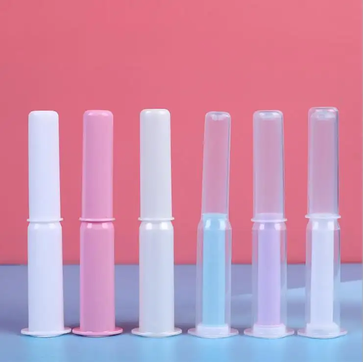 Benutzer definierte Großhandel 3ml 5ml Einweg Kunststoff Medical Female Vaginal Zäpfchen Applikator