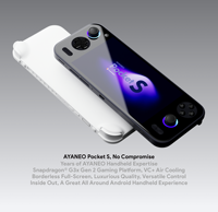AYANEO Pocket S 1080P Konsol Game Genggam Android Snapdragon G3x Gen 2 6 Inci
