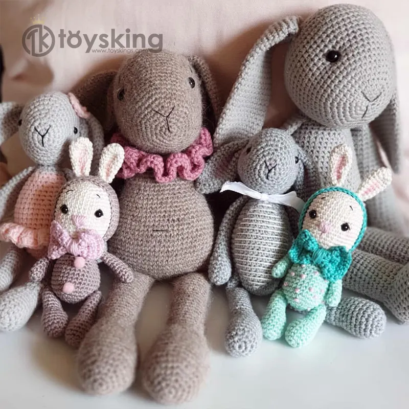 2020 New Design Baby amigurumi Bunny, crochet Rabbit and crochet toy for a newborn or child gift