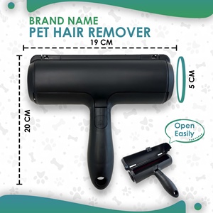 Cepillo Rodillo Autolimpiante Reutilizable para Mascotas con Mango Desmontable, Material ABS Sólido, Removedor Mágico de Pelo de Perro y Gato, Cepillo de Aseo para Mascotas - Product Image 5